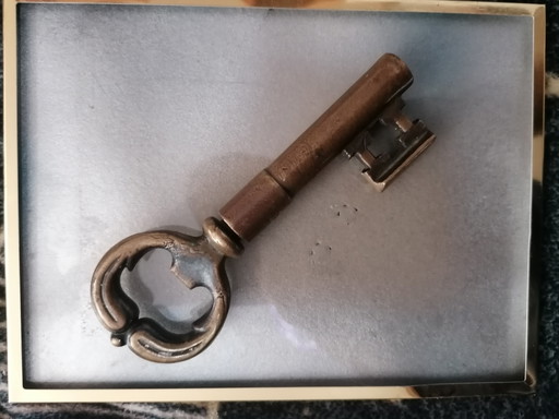 Llave antigua – decoratieve objecten, Metal, Brass