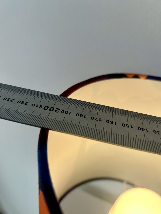 Image 1 of Lampe de balcon Space Age - sans fil - céramique recyclée d'Allemagne de l'Ouest