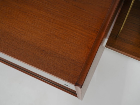 Image 1 of Modulaire wandkast van teakhout, Deens design, jaren 60, gemaakt in Denemarken.