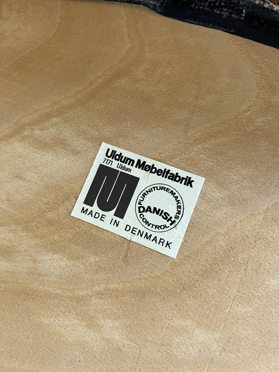 Image 1 of 6x Dining chair Johannes Andersen, Uldum Møbelfabrik '60