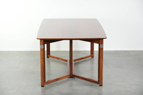 Image 1 of Art Deco design set consisting of a dining table and dining chairs by Schuitema from the Decoforma series