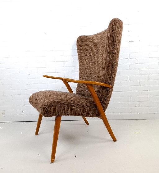 Vintage Wingback Sessel 60er/70er Mid Century Modern