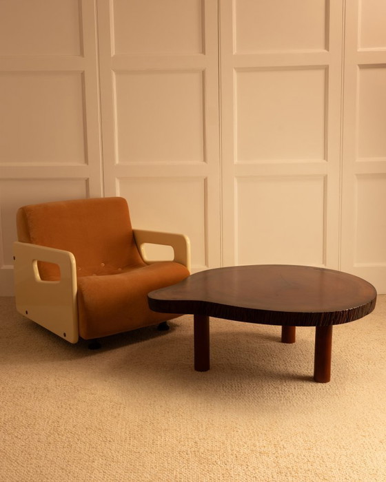 Image 1 of Drop-leaf table - Spain 1970s