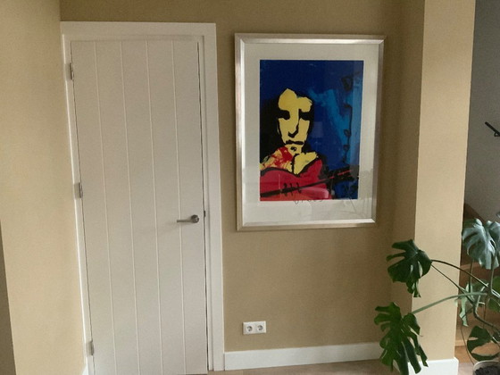 Image 1 of Originele zeefdruk van Herman Brood – “Tokkel”