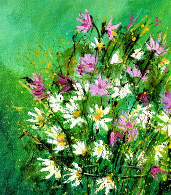 Image 1 of Pink wild flowers