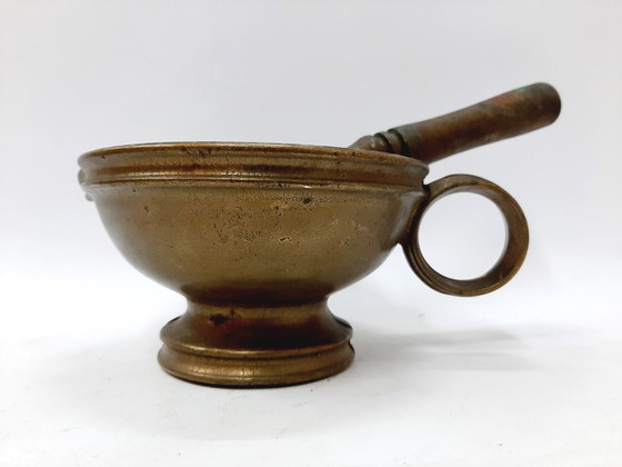 Image 1 of Antieke bronzen vijzel en stamper