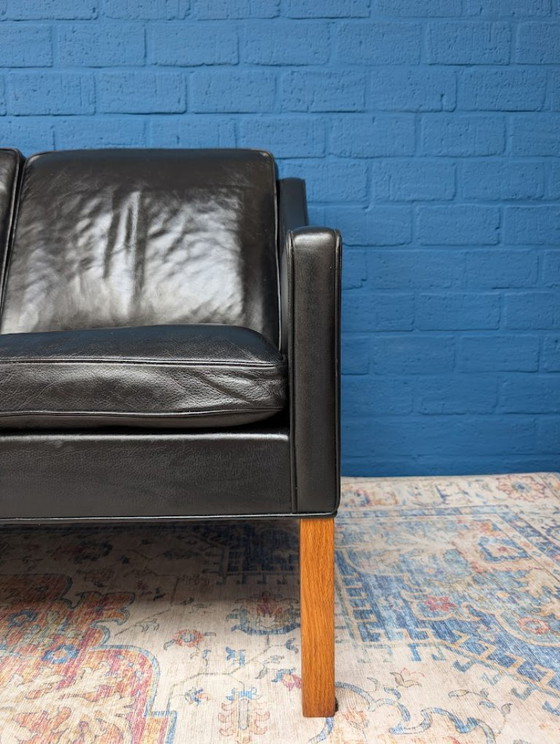 Image 1 of Vintage sofa and armchair, Model 2209 and 2207, Børge Mogensen for Fredericia Stolefabrik, 1960s
