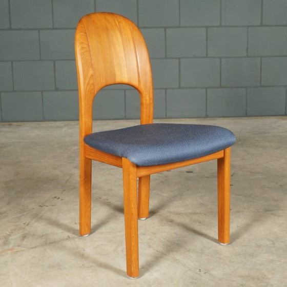 Image 1 of Set met 4 eetkamerstoelen – Holstebro Denmark – jaren 70