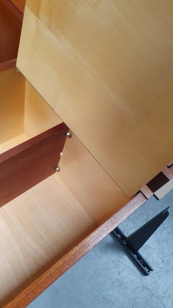 Vintage Wallunit Danish Modules Teak 60s – Wall cabinet, Wood (photo 35 of 36)