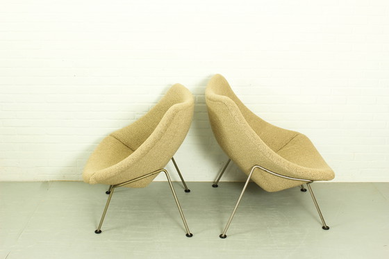 Image 1 of Ensemble de chaises Oyster Vintage par Pierre Paulin pour Artifort, 1960S