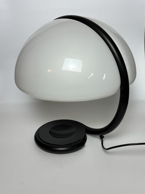 Image 1 of Mid-Century Italian Design Serpente Table Lamp by Elio Martinelli for Martinelli Luce, Italy, 1965 