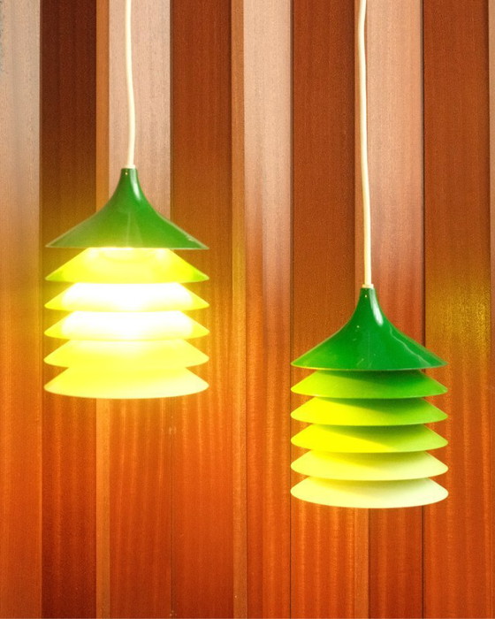 Image 1 of Set di 2 lampade duett – vintage ikea – design scandinavo