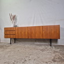 Vintage 60s Danish Sideboard, Wall Unit Sideboard Teak