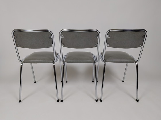 Image 1 of Satz von 3 Tavo Stühlen, 1970er Jahre