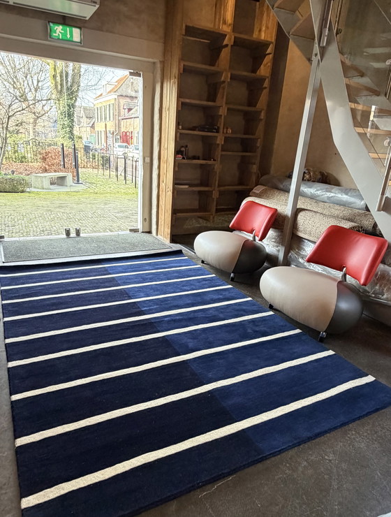 Image 1 of Marimekko carpet Tiibet Deep Blue NEW