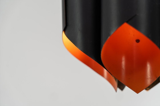Image 1 of Sculptural pendant light by Bent Karlby for Lyfa (Denmark, 1960s).