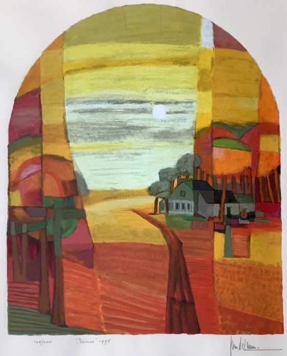 Image 1 of Serigrafía "Verano" de Ton Schulten