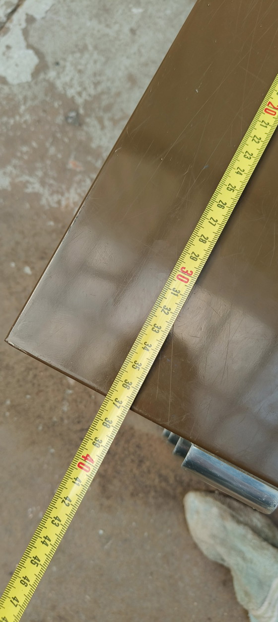 Image 1 of Caisson Gispen A4 au design vert vintage pour bureau