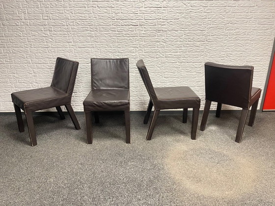 Image 1 of Set of 4 ‘SAAR’ chairs by Piet Boon