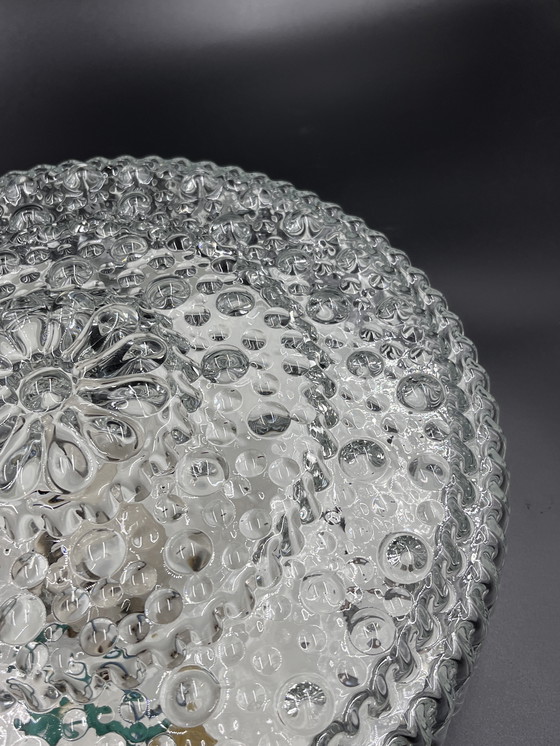 Image 1 of Lampada da soffitto in vetro Helena Tynell per Limburg