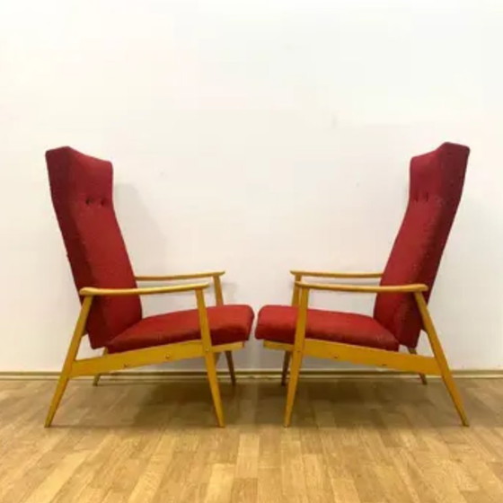 Image 1 of Retro fauteuils, TON, Tsjecho-Slowakije, jaren 60