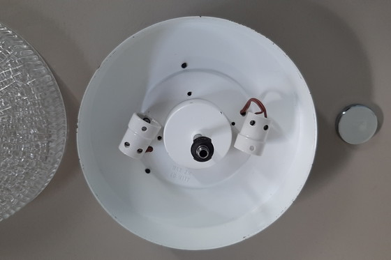 Image 1 of Lampada da soffitto in vetro ghiaccio Kaiser Leuchten