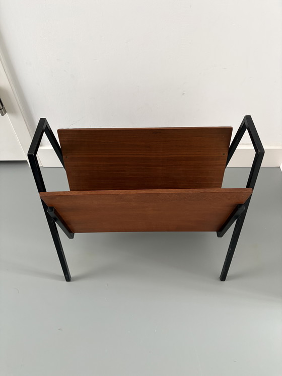 Image 1 of 1960s-1970s Pastoe magazine rack