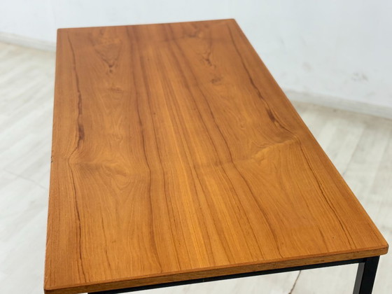 Image 1 of Mesa de comedor de teca de mediados de siglo / Escritorio Labofa / Mesa de cocina / Mesa de oficina / Mesa de madera