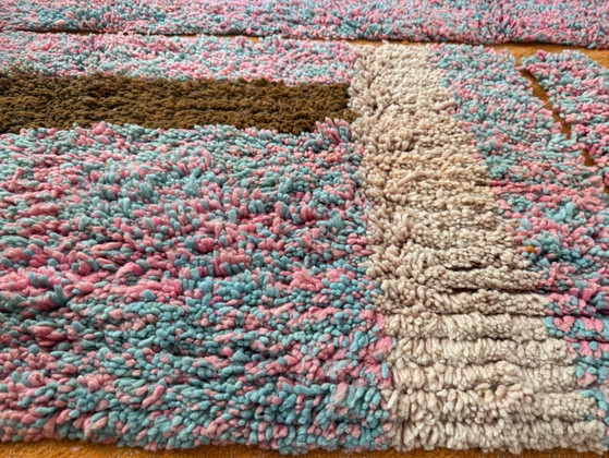 Hand-knotted Moroccan Boucherouite Rug 304 × 193 cm – Rugs & carpets, Wool (photo 8 of 15)