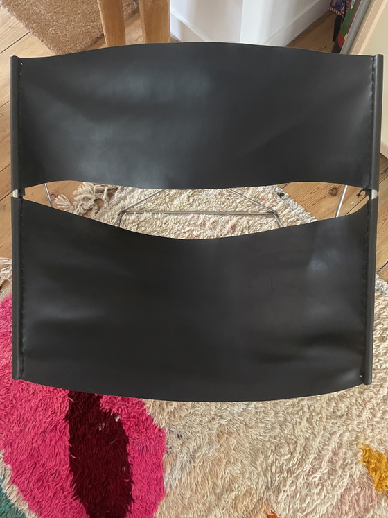 Pierre Paulin - Butterfly F675 – Chairs and lounge chairs, Leather, Metal (photo 4 of 5)