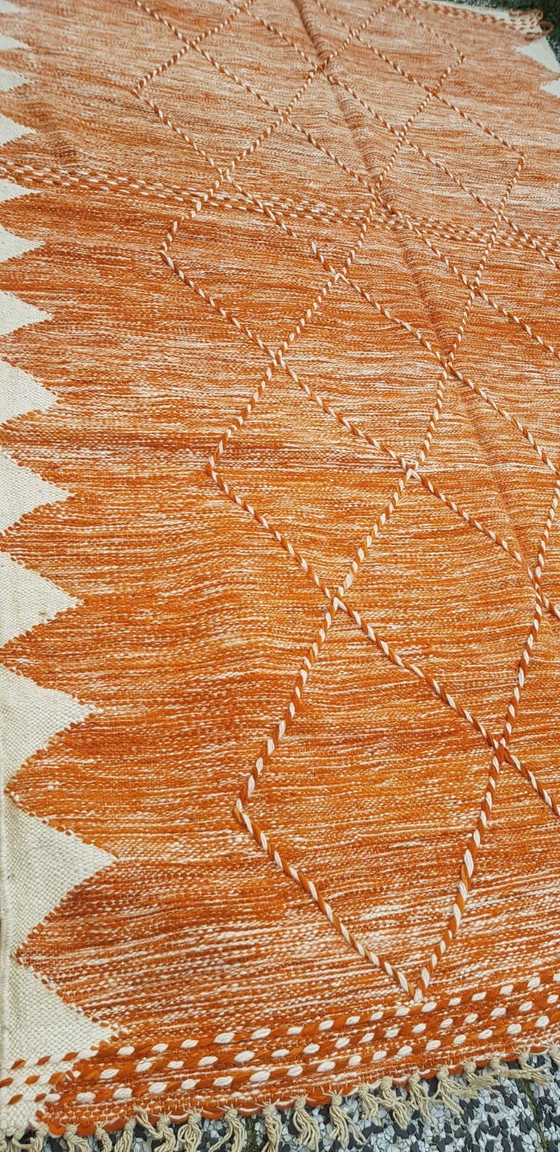 Image 1 of Handgeknoopt Berber tapijt wol 346x212cm