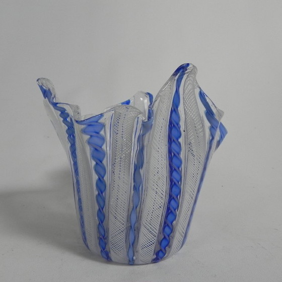 Fazzoletto Zanfirico Vase by Fulvio Bianconi for Venini, Venice, Murano, 1950s – Glass (photo 4 of 10)