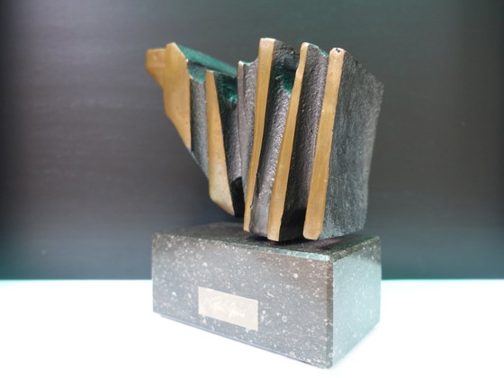 Rien Goené, Abstract Bull In Bronze – Sculpture (photo 3 of 8)