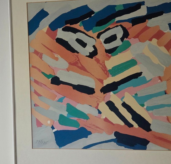 Image 1 of Karel Appel - Mask Face - 79/175 - Hand-signed