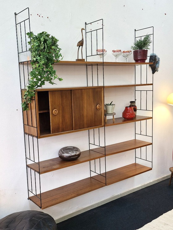 Image 1 of Sistema a parete vintage / teak anni '70