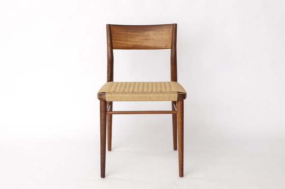 Image 1 of 2 de 16 Chaises de salle à manger en teck par Georg Leowald pour Wilkhahn, Allemagne - Modèle 351, Mid Century, années 1960