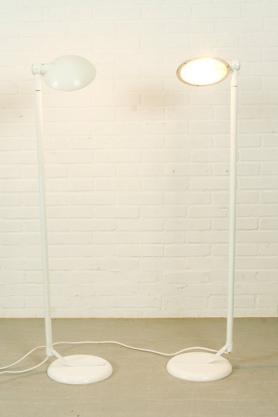 Image 1 of Ensemble de lampes à éclairage indirect Temde, style milieu du XXe siècle, Allemagne, années 1960