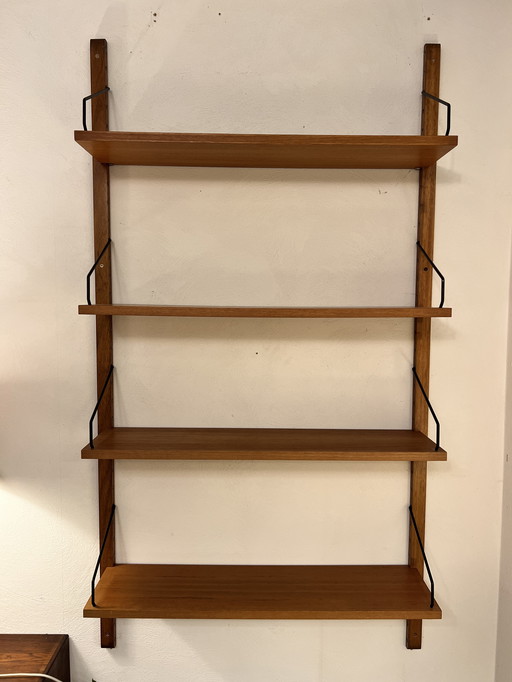 Wall Unit, Wall Rack, Poul Cadovius Royal System, 1960's