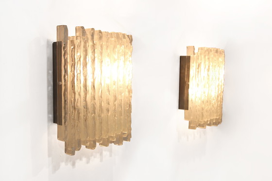 Image 1 of Raro set di due lampade da parete Poliarte Vesta di Albano Poli