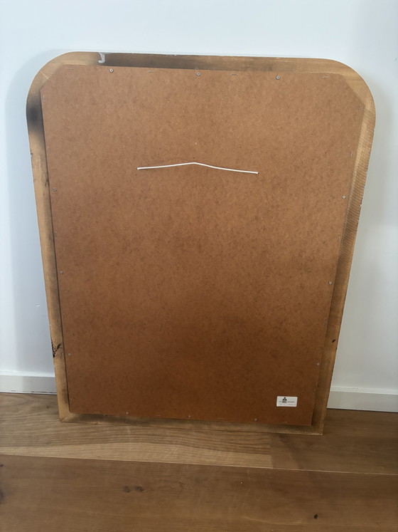 Vintage Doberal Facetspiegel – Zilver/Goud – 93 × 74 Cm – Wood, Glass (photo 8 of 8)