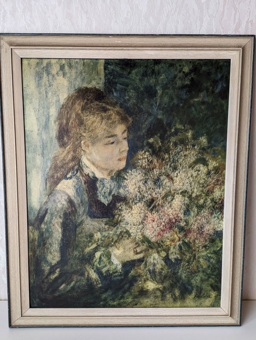 Pierre-Auguste Renoir - Mujer con lilas