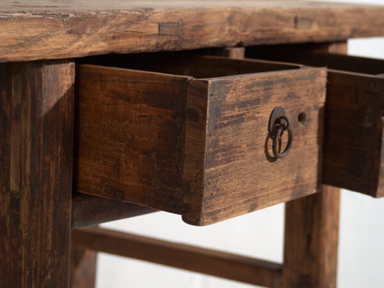 Consolle antica in legno di olmo – Cina, circa 1920 – Console, Iron (photo 37 of 40)
