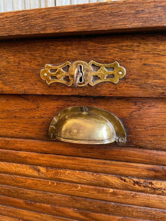 Image 1 of Rollladenschrank, Archivschrank, Musikschrank, Französisch