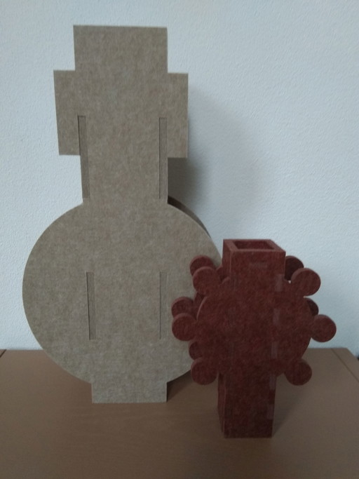 2x Sabine Boogerd-Vase
