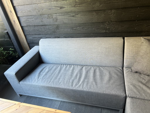 Tuin Hoekbank 3x2.30 M All Weather Zo Droog – tuinsets, Textile (photo 2 of 5)