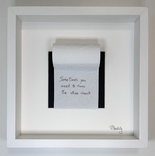 Sometimes You Need to Turn the Other Cheek, by International Artist T P Hardisty
