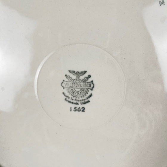 Runde Servierplatte von Villeroy & Boch, Dekor „Old Strasbourg“ mit Blumenmuster, 1940/50 – Villeroy et boch (photo 3 of 6)