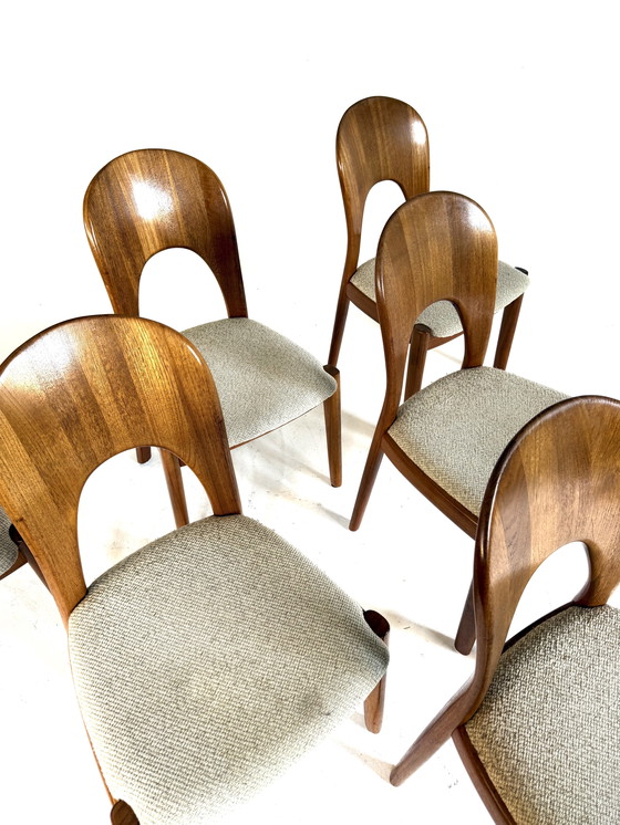 Image 1 of Set di 6 sedie vintage 'Morten', Koefoeds Hornslet '70
