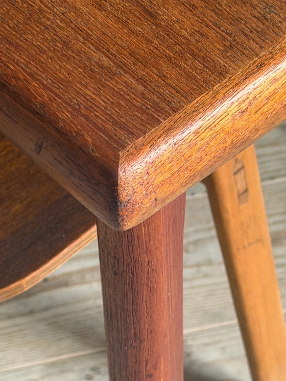 Image 1 of Vintage Scandinavian rectangular table in teak.