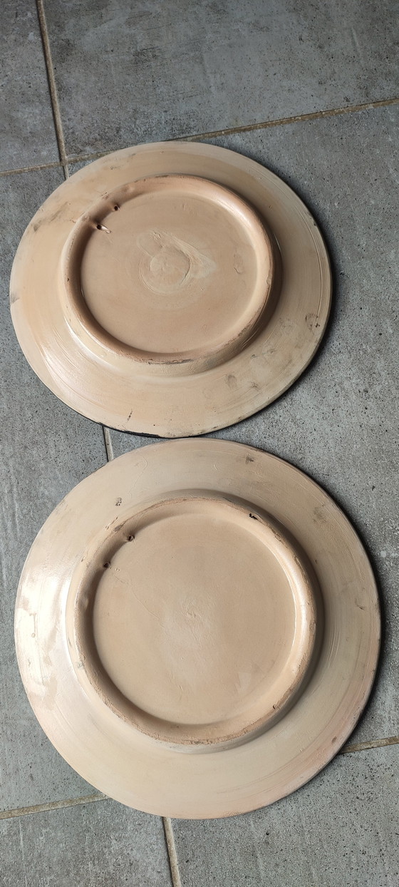 Image 1 of Pair of vintage Nabeul wall plates (1950s/60s)